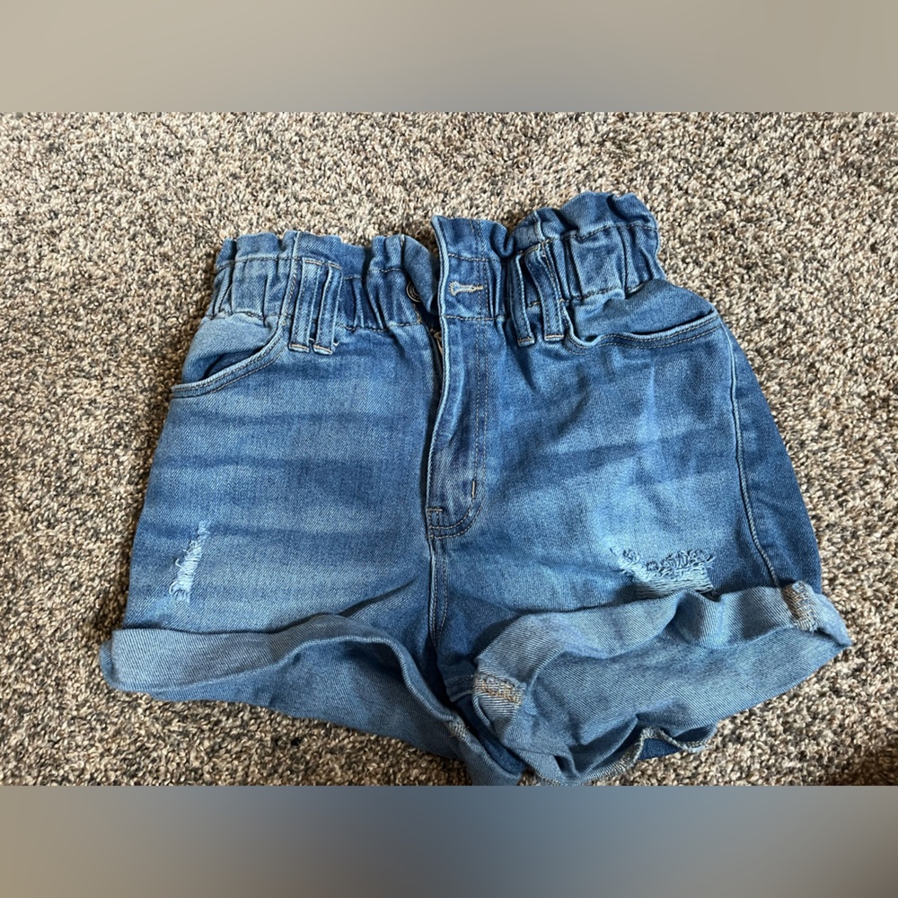 These are shorts that are super cute! great material!